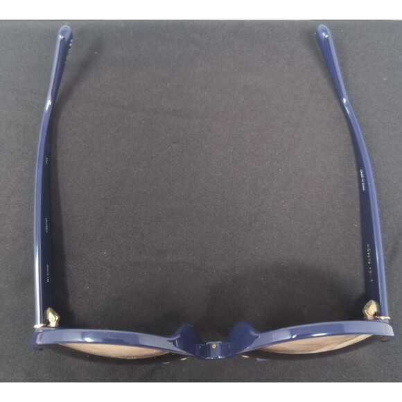 Linda Farrow LFL 790/7 Oversized Sunglasses Acetate Navy Frame UV Protected Lens main image 4